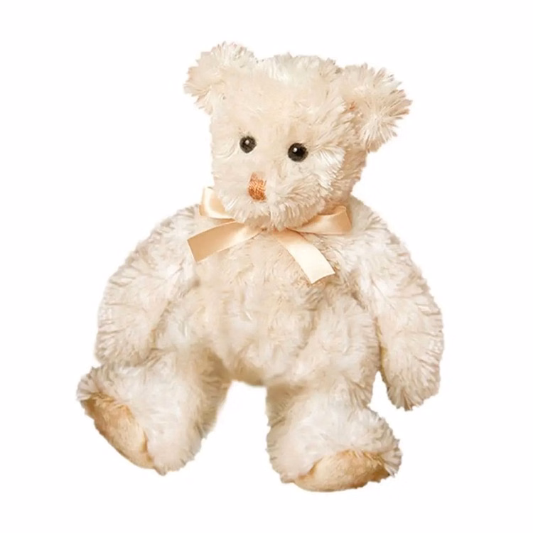 Cream Fuzzy Teddy Bear Stuffed Animal