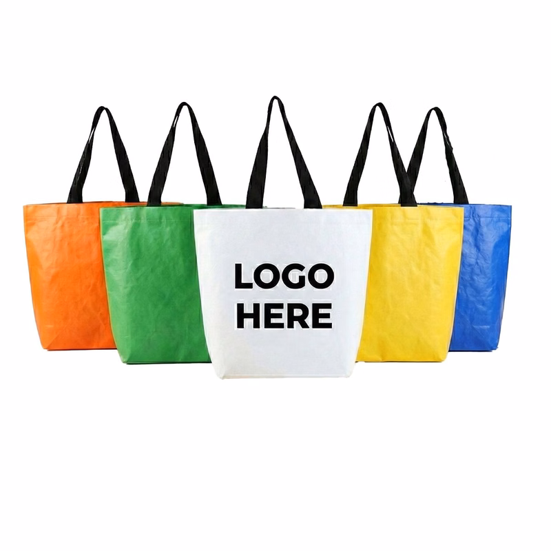Customizable Eco-Friendly RPET Woven Tote Bag
