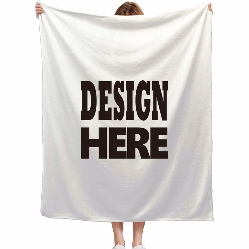 Full-Color Personalized Flannel Blanket