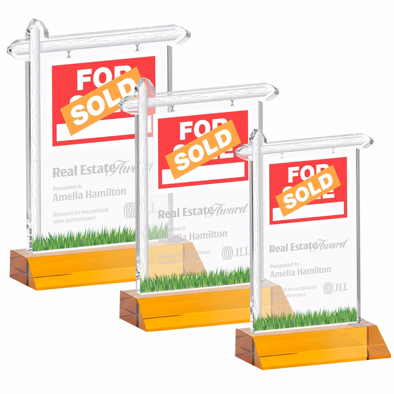 Real Estate Award - Amber
