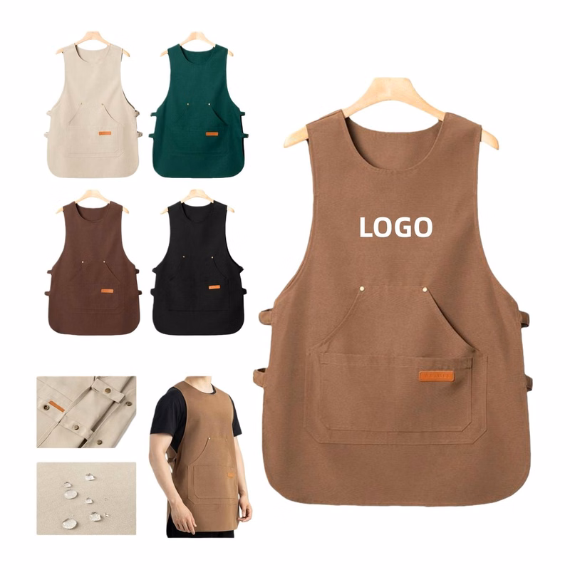 Loose Comfortable Apron For Cooking Gardening