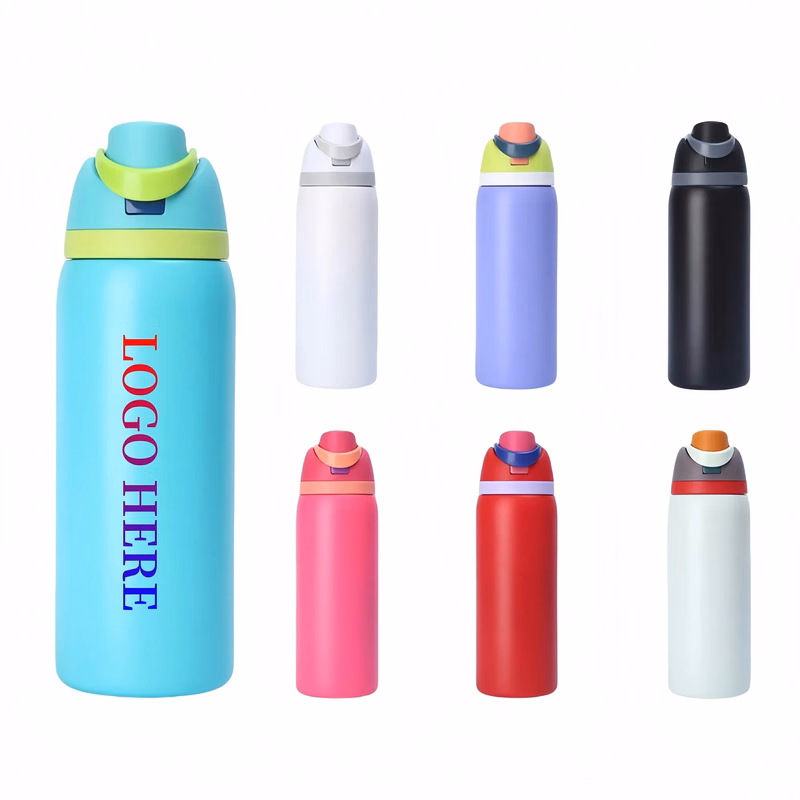 Full Color 32Oz Insulated Stainless Steel Water Bottle