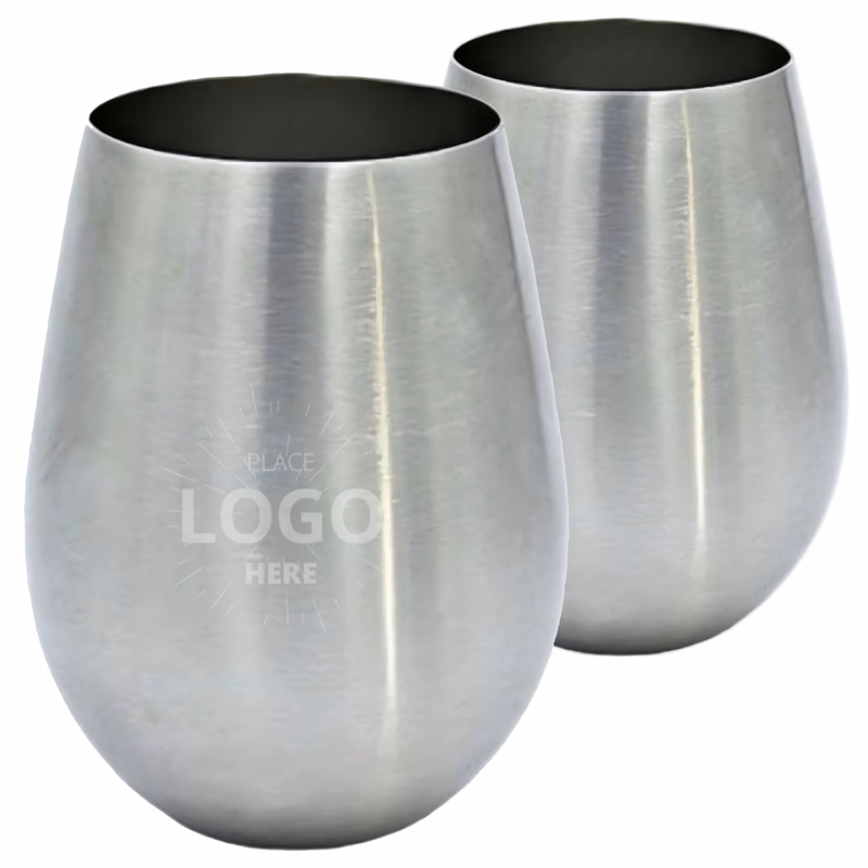 Shatter?Resistant Stainless Steel Stemless Beverage Tumbler 16oz