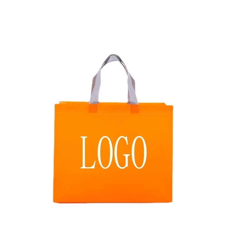 Non-woven Portable Clothing Shopping Bag with Bottom&Side 1