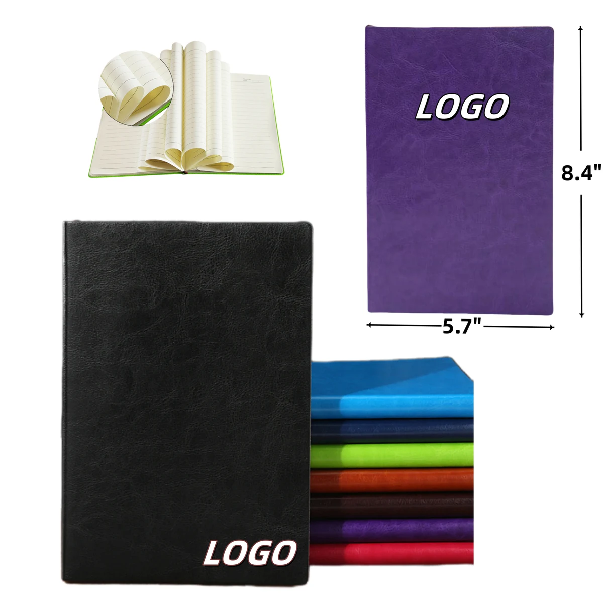 A5 PU Leather Office Notebook 1