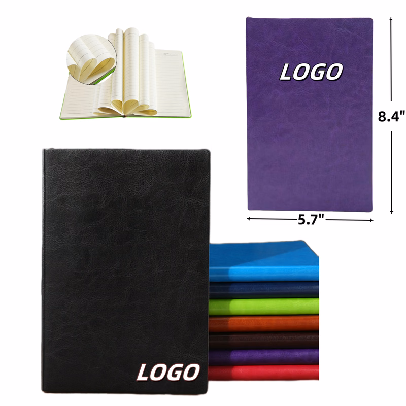A5 PU Leather Office Notebook