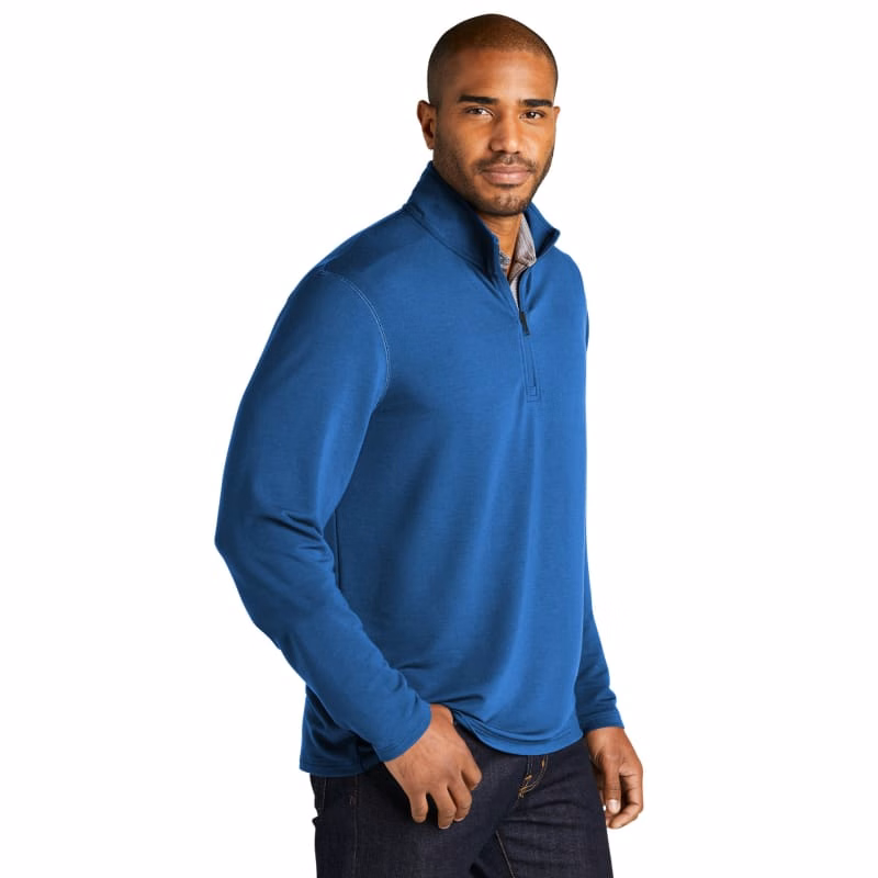 Port Authority Microterry 1/4-Zip Pullover