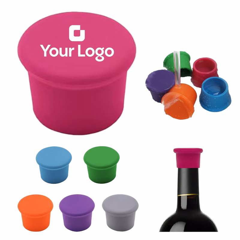 Food-Grade Silicone Wine Bottle Stopper