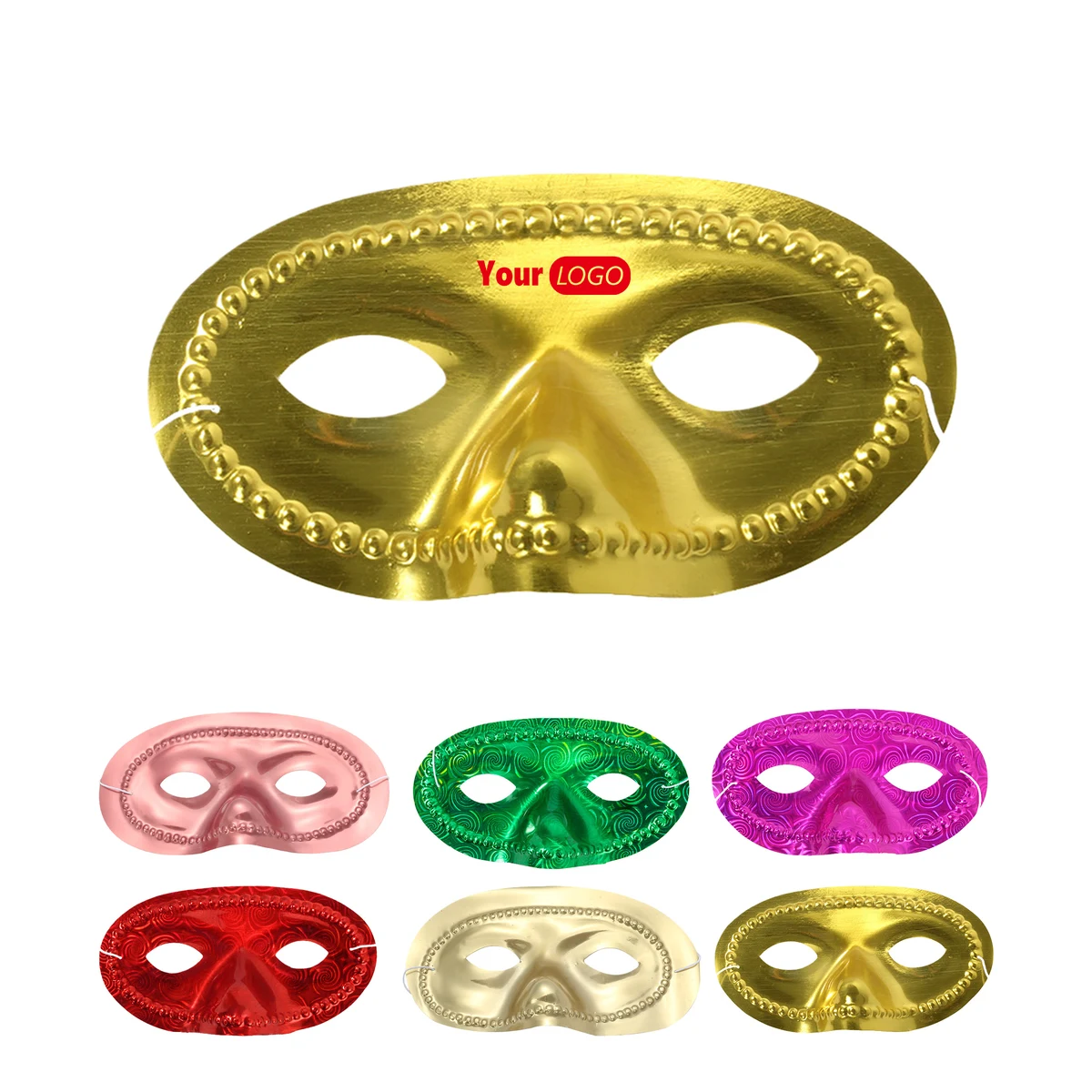 Custom Logo Colorful Party Costume Mask 1