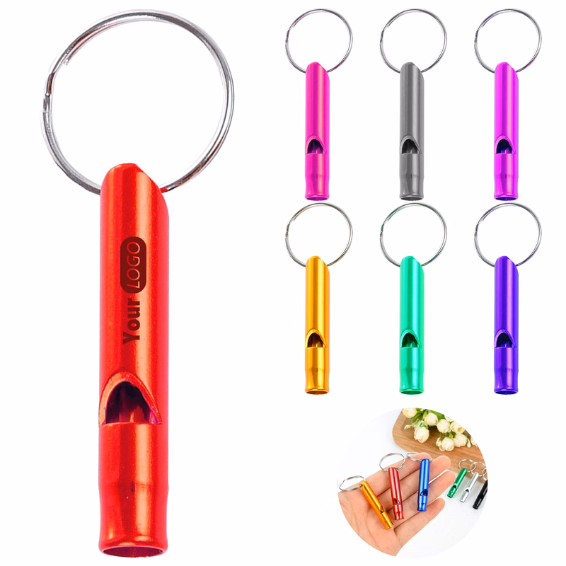 Alloy Durable Metal Whistle With Customizable Logo For Versatile Use