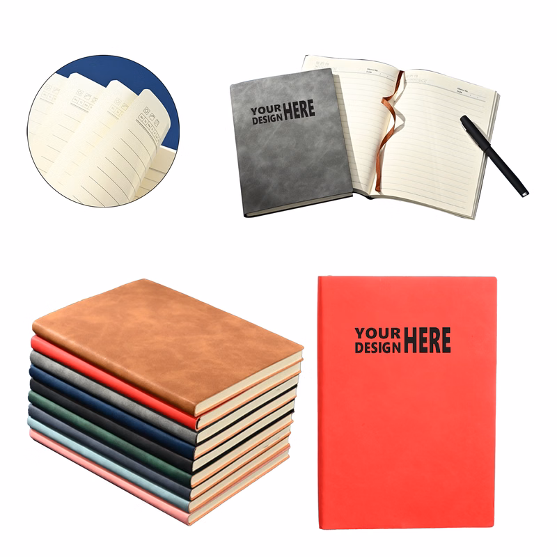 A5 PU Leather Notebook Journal