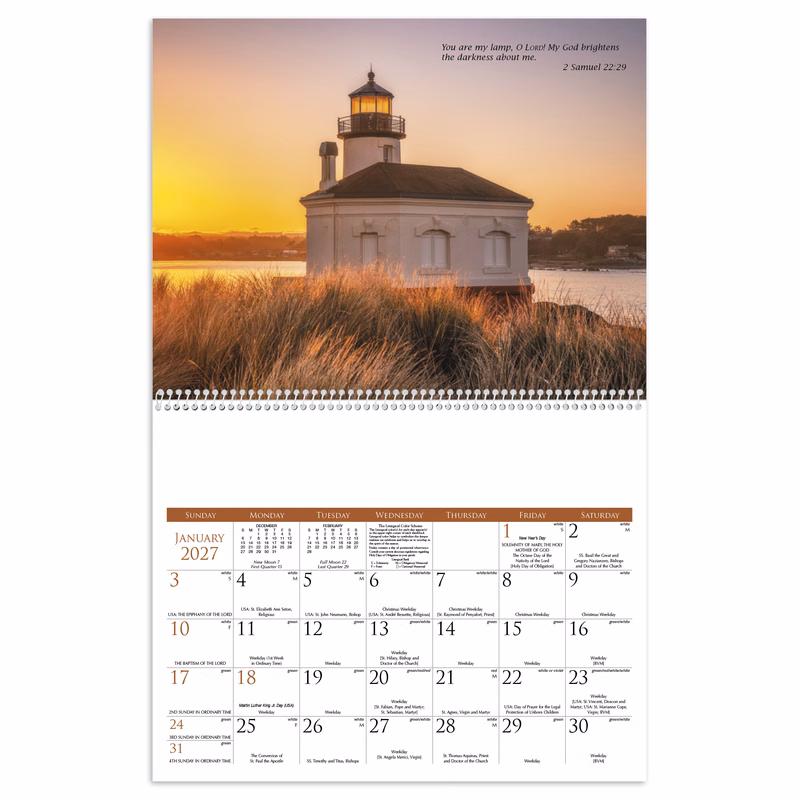 Triumph® Calendars Catholic Scenic Calendar