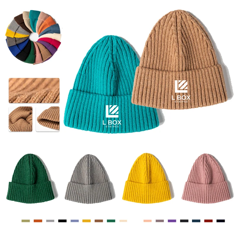 Unisex Knit Hat Winter Beanie Cap 1