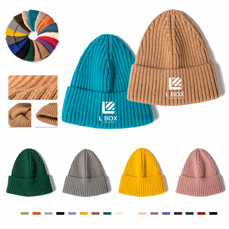Unisex Knit Hat Winter Beanie Cap