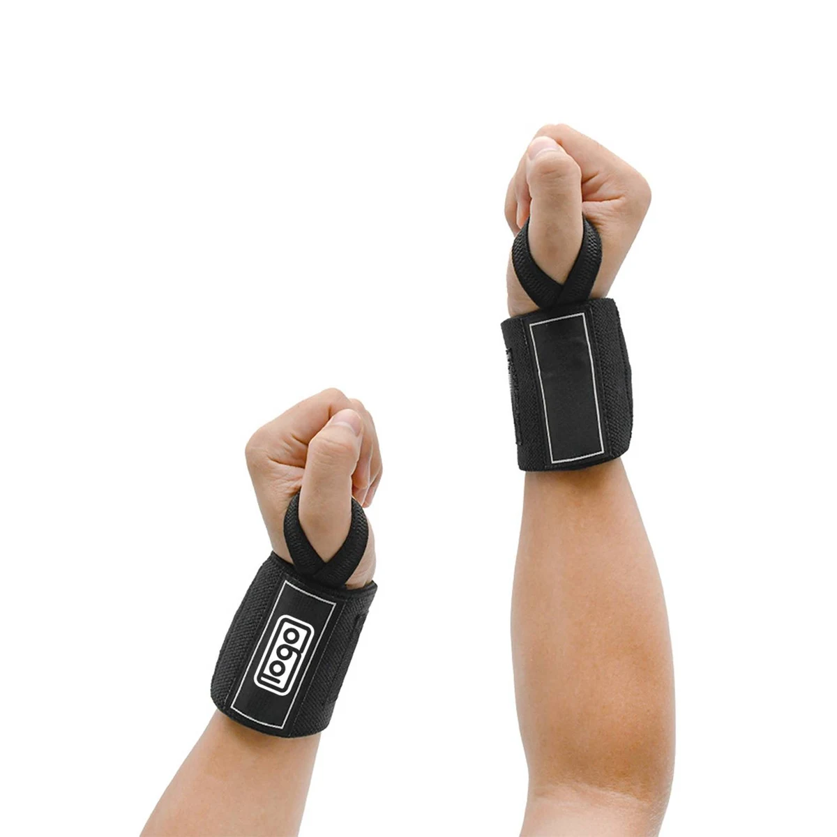 Polyester Cotton Weight Lifting Wrist Wraps 1