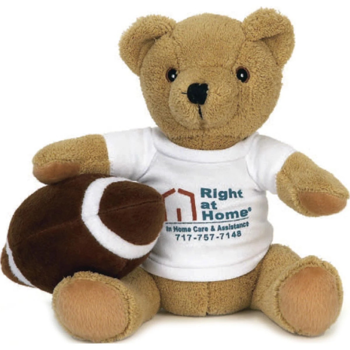 10" Football Bear 1
