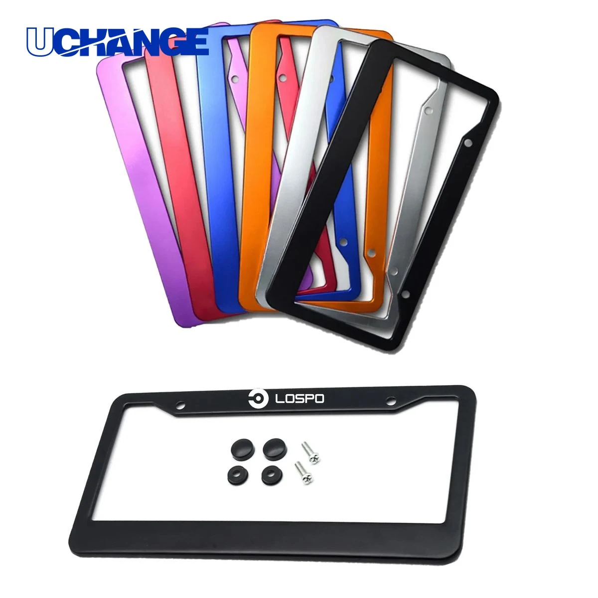 Aluminum Alloy License Plate 1