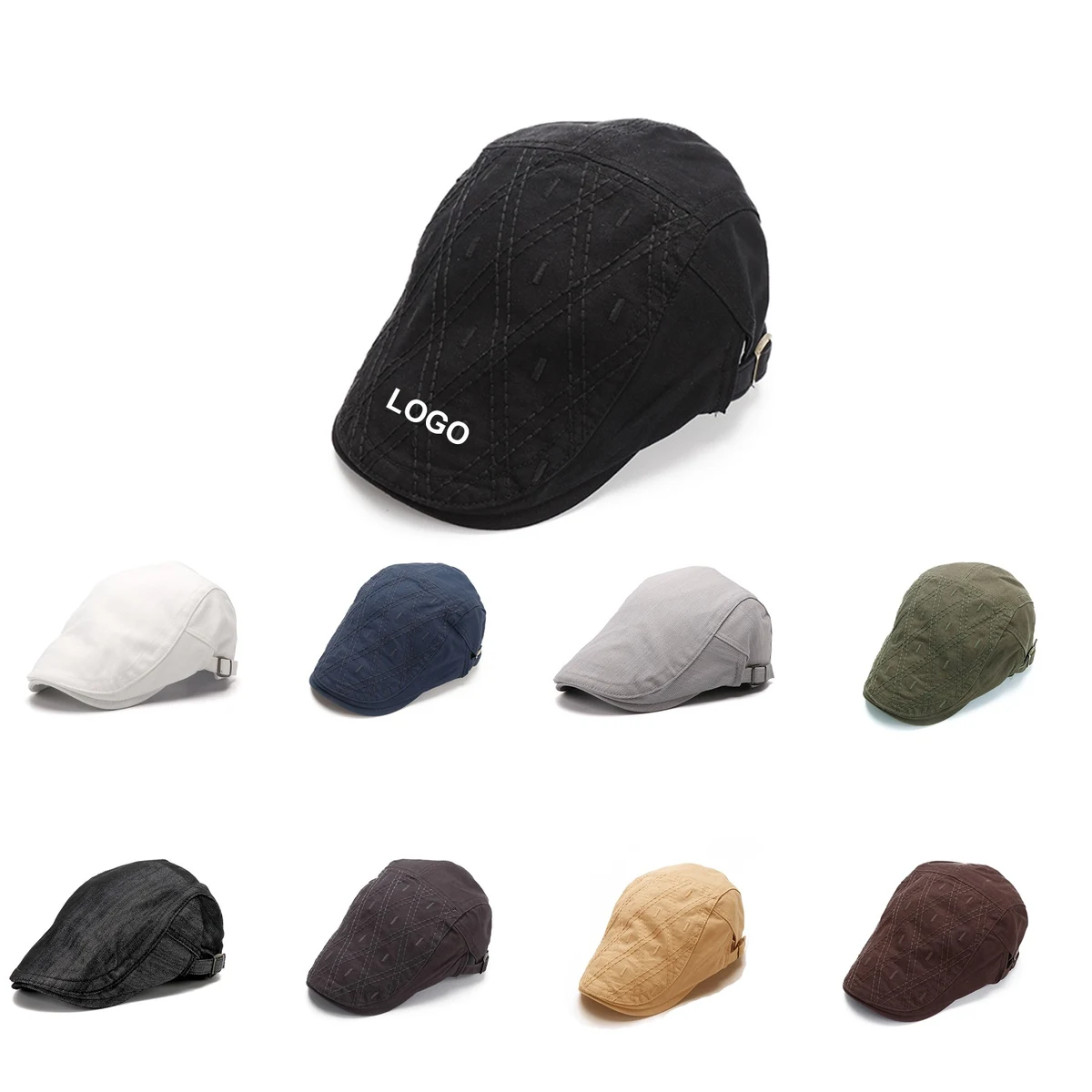 Unisex Newsboy Taxi Driving Hats 1