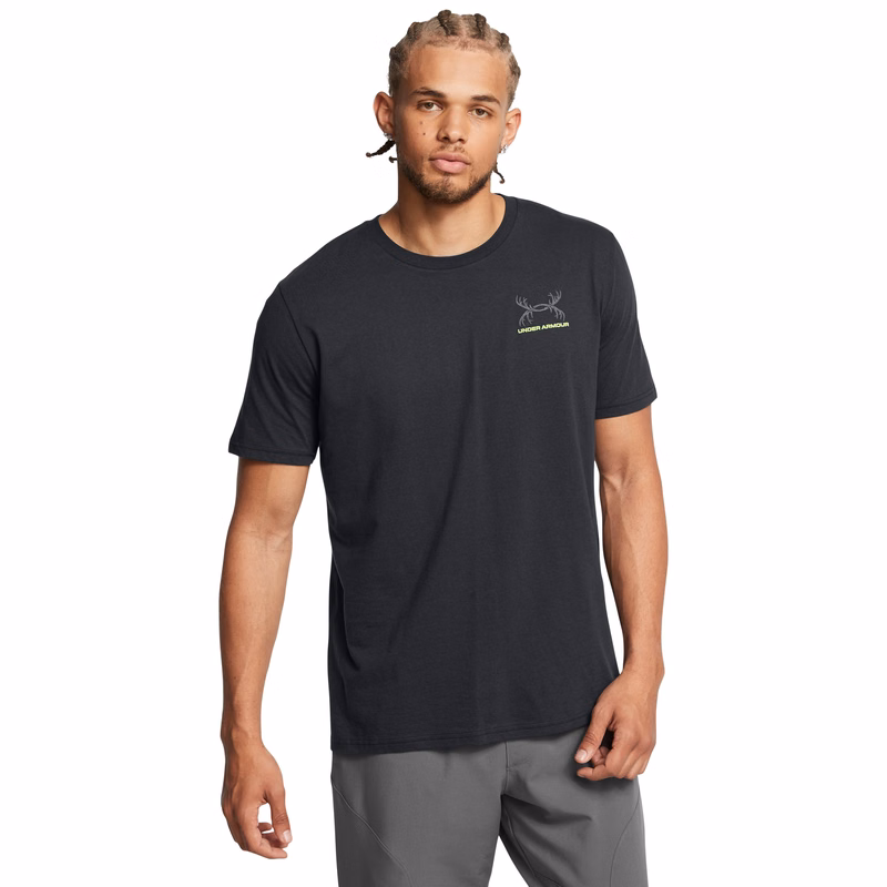 UA Schematic White Tail Men's Short Sleeve