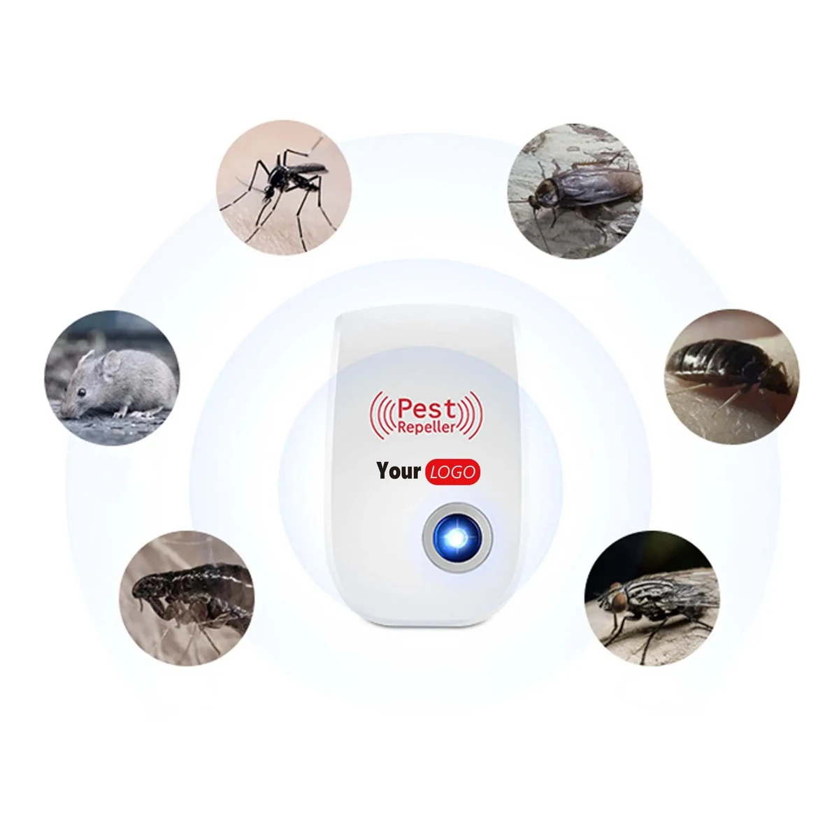 Multi-function Ultrasonic Mosquito Repellent Pest Repeller M 1