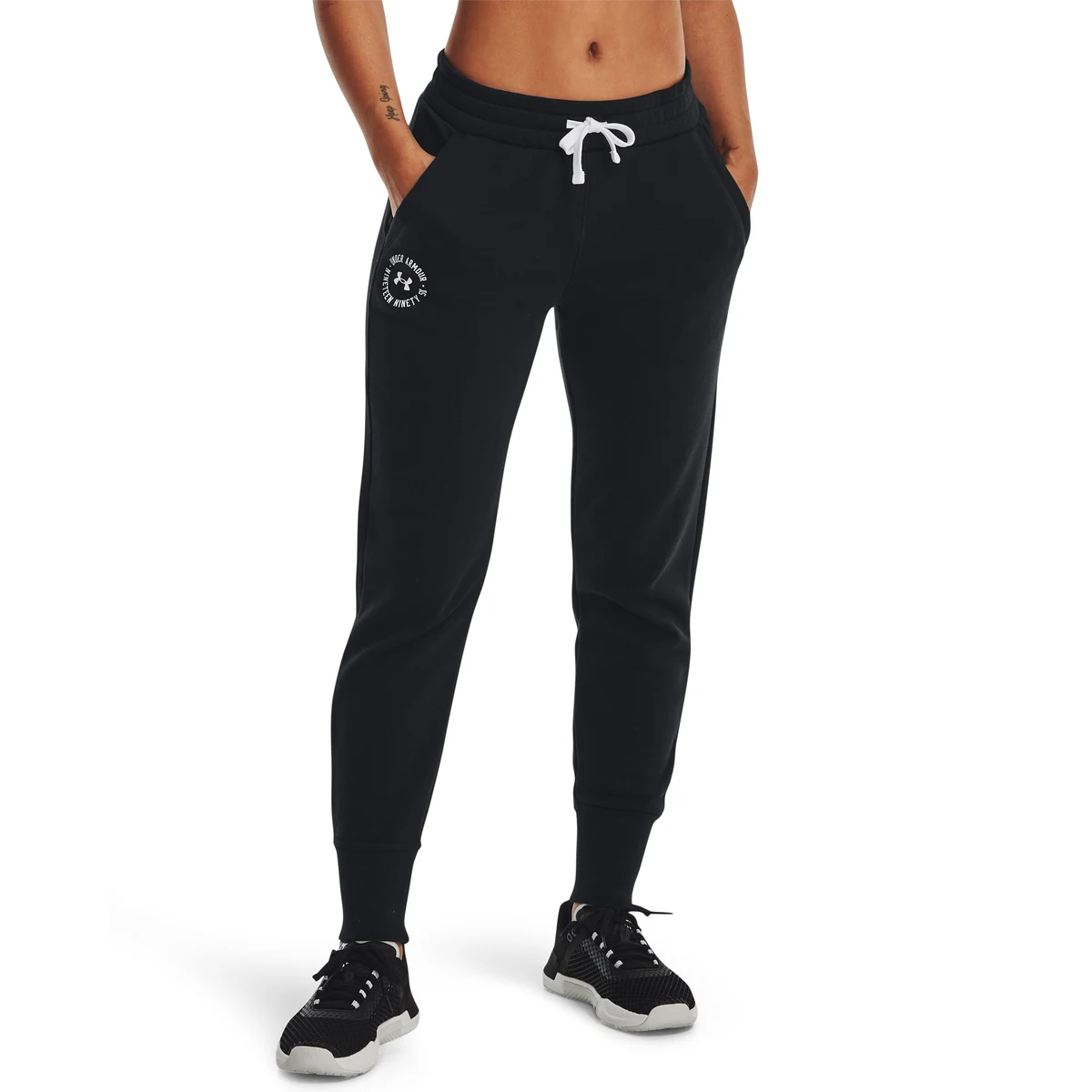 UA Rival Fleece Crest Women's Joggers 1