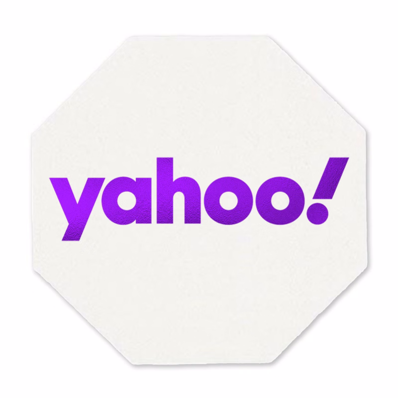 40 pt. Pulpboard Coaster, 3.5" Octagon, Foil Stamped