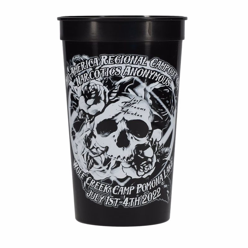 22 oz Stadium Cup Smooth (Color) Digital Print