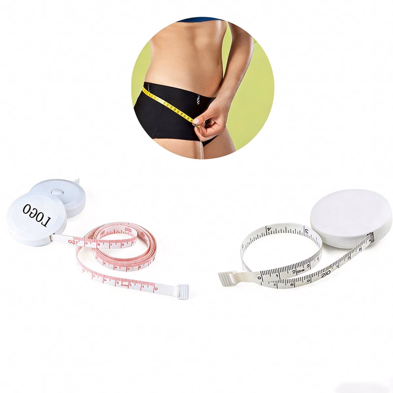 Round Retractable Tape Measure Flexible Pocket Ruler