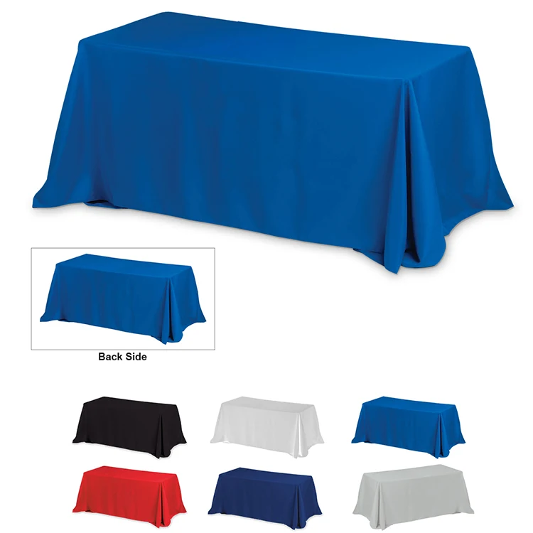 "Zenyatta Six" 4-Sided Throw Style Table Covers & Table Throws -Blanks / Fits 6 ft Table 1
