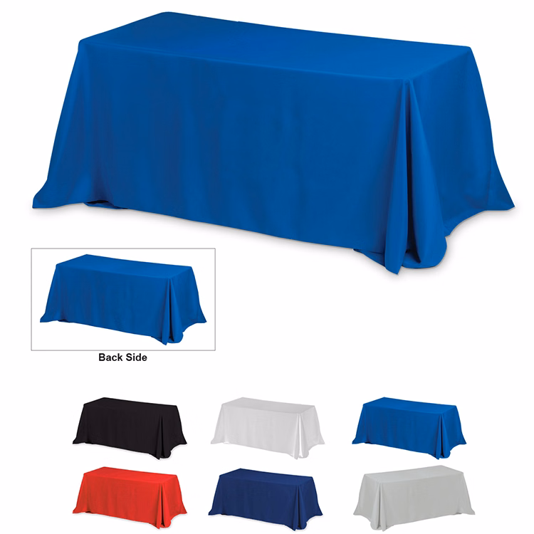 "Zenyatta Six" 4-Sided Throw Style Table Covers & Table Throws -Blanks / Fits 6 ft Table