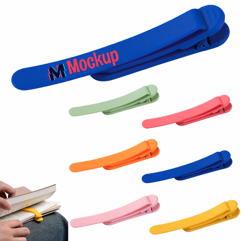 Cute Silicone Book Mark