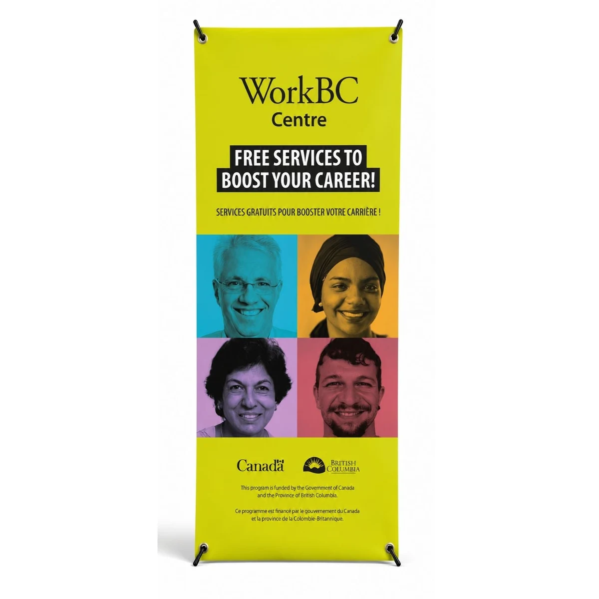 Tripod Banner with Graphics, 33.5x80, and Bag. NO SETUP CHARGE 1