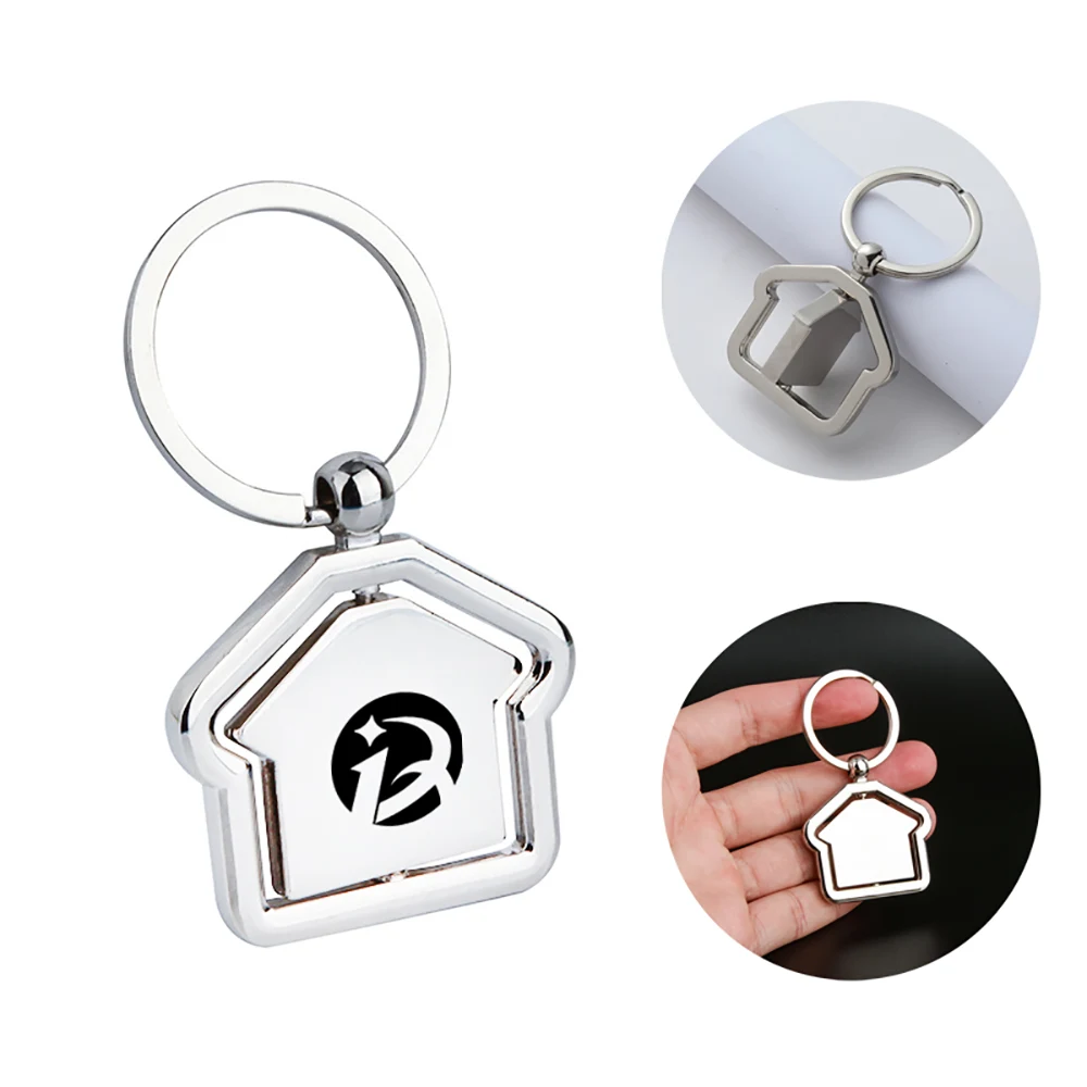 House Metal Keyring 1