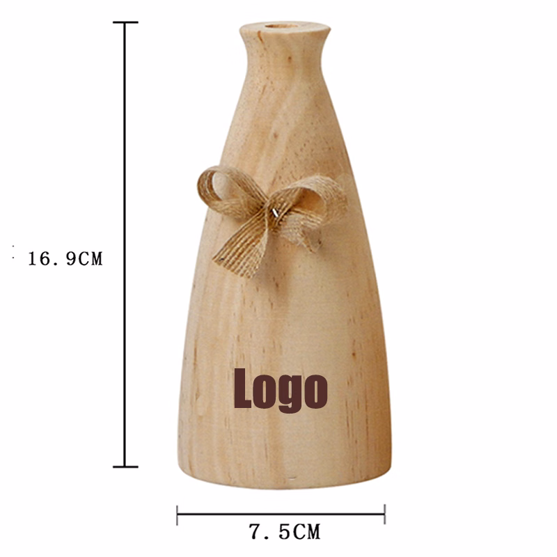 Wood Vase