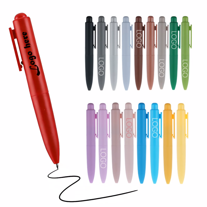 Mini Retractable Quick-Dry Pocket Pen