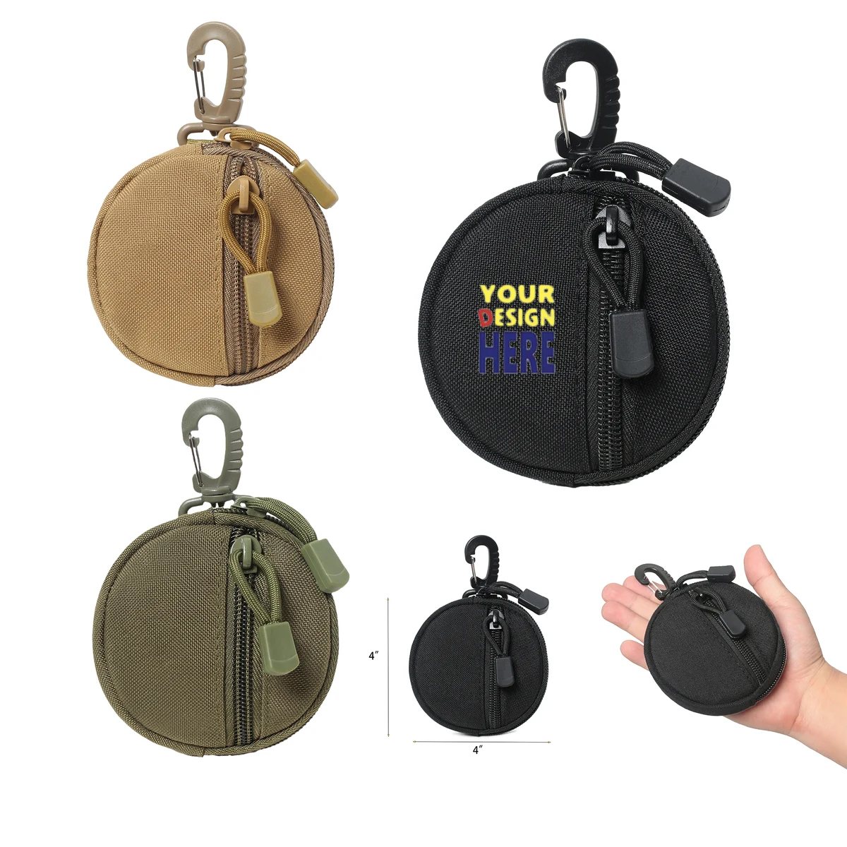 Multifunctional Round Hanging Bag 1