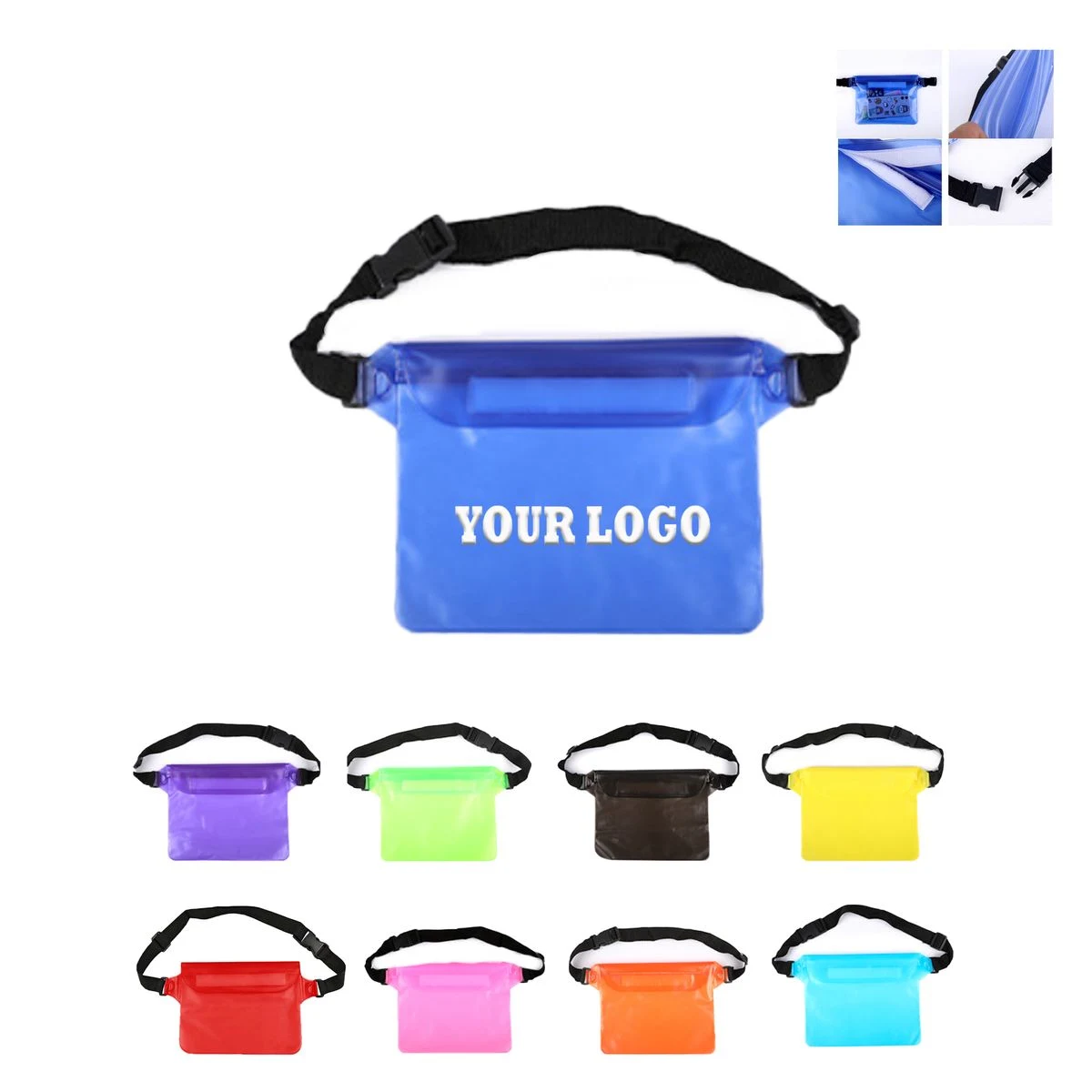 PVC Waterproof Crossbody Dry Bag 1
