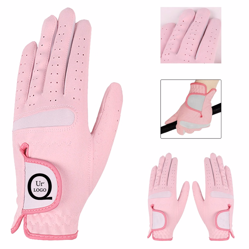 Women'S Micro Fiber Sunscreen Wear Golf Gloves