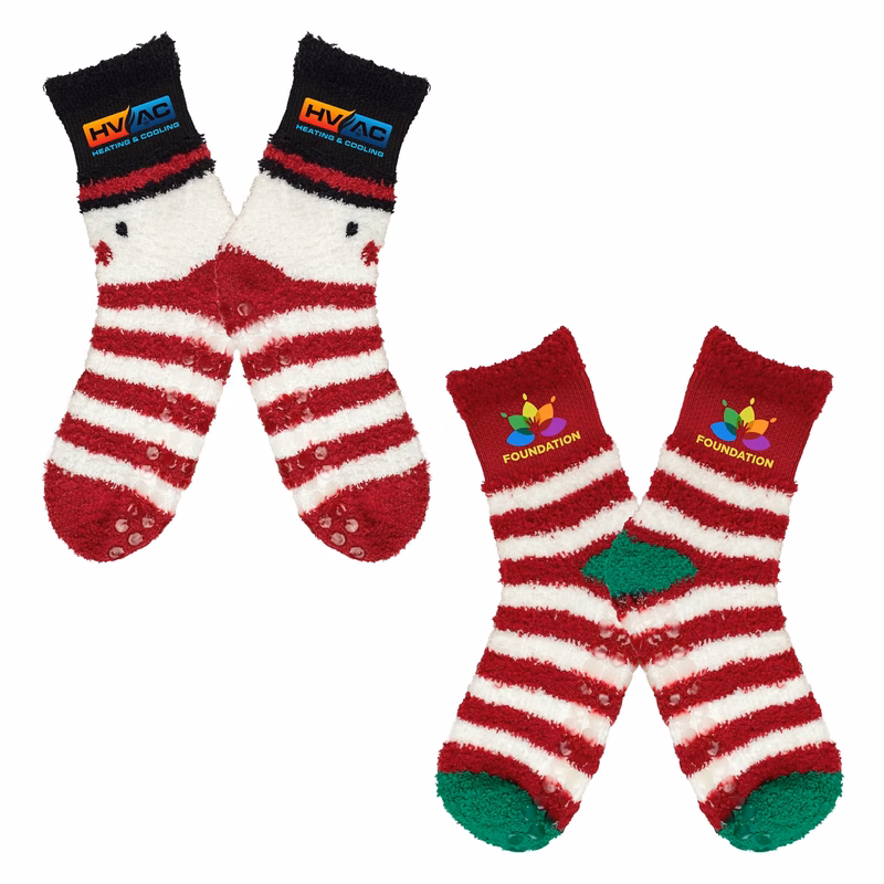Holiday Fuzzy Anti-Slip Socks