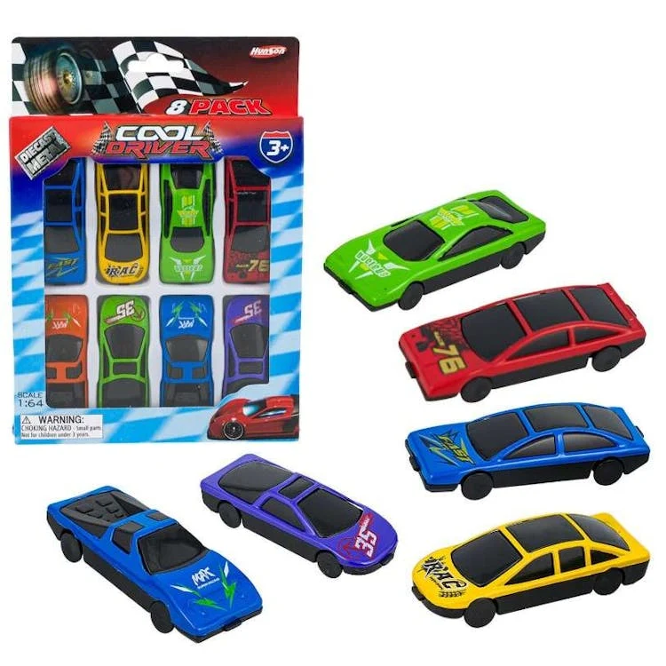 Diecast Toy Cars 8-Pack 1