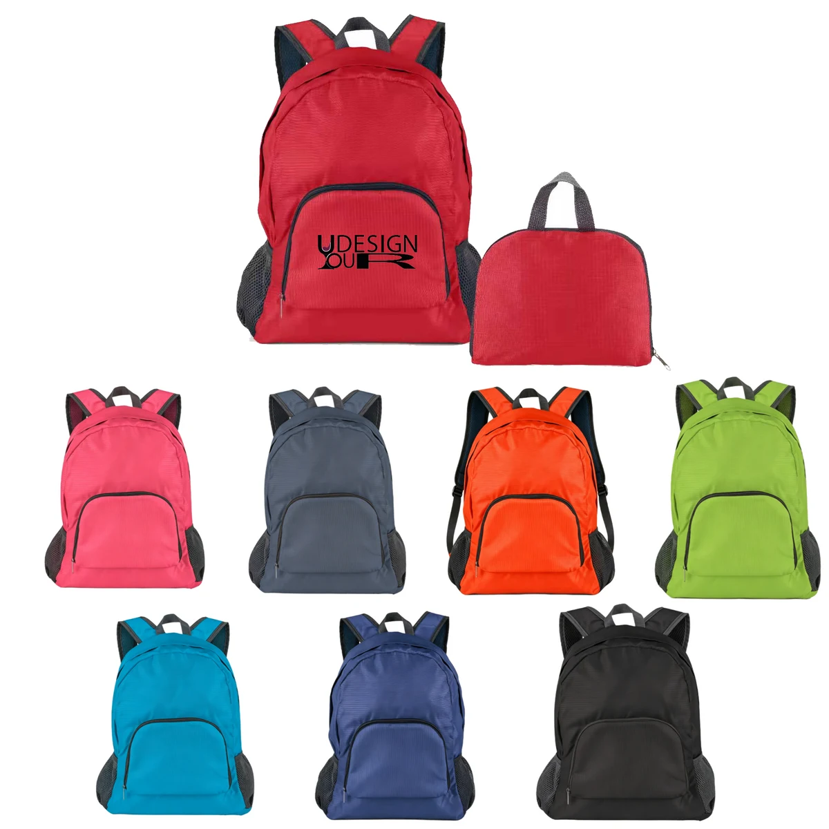 Oxford Cloth Packable Daypack with Custom Print 1