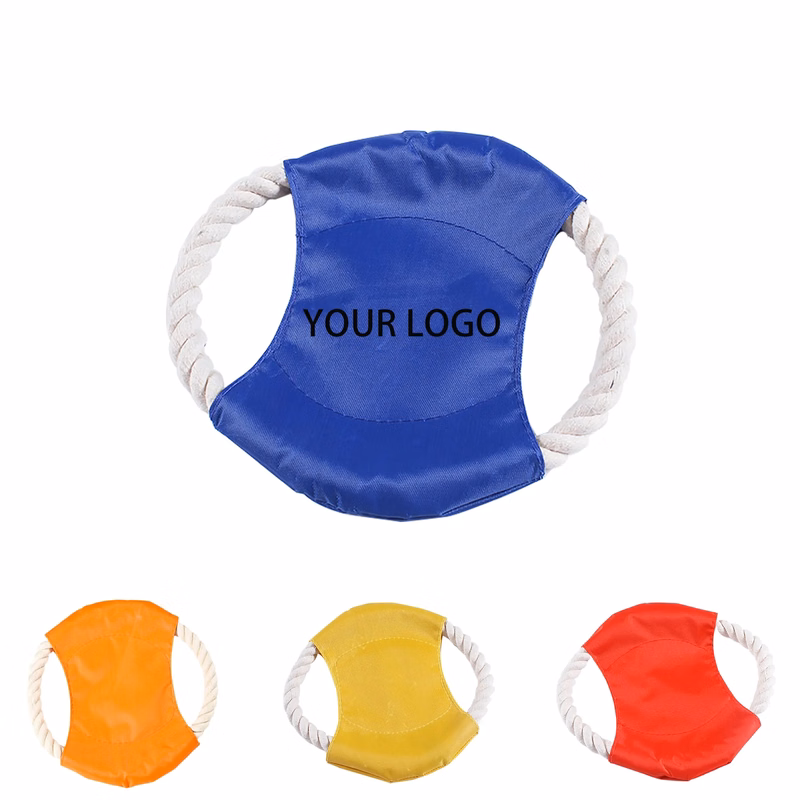 7In High Quality Cotton Pet Dogs Flying Discs