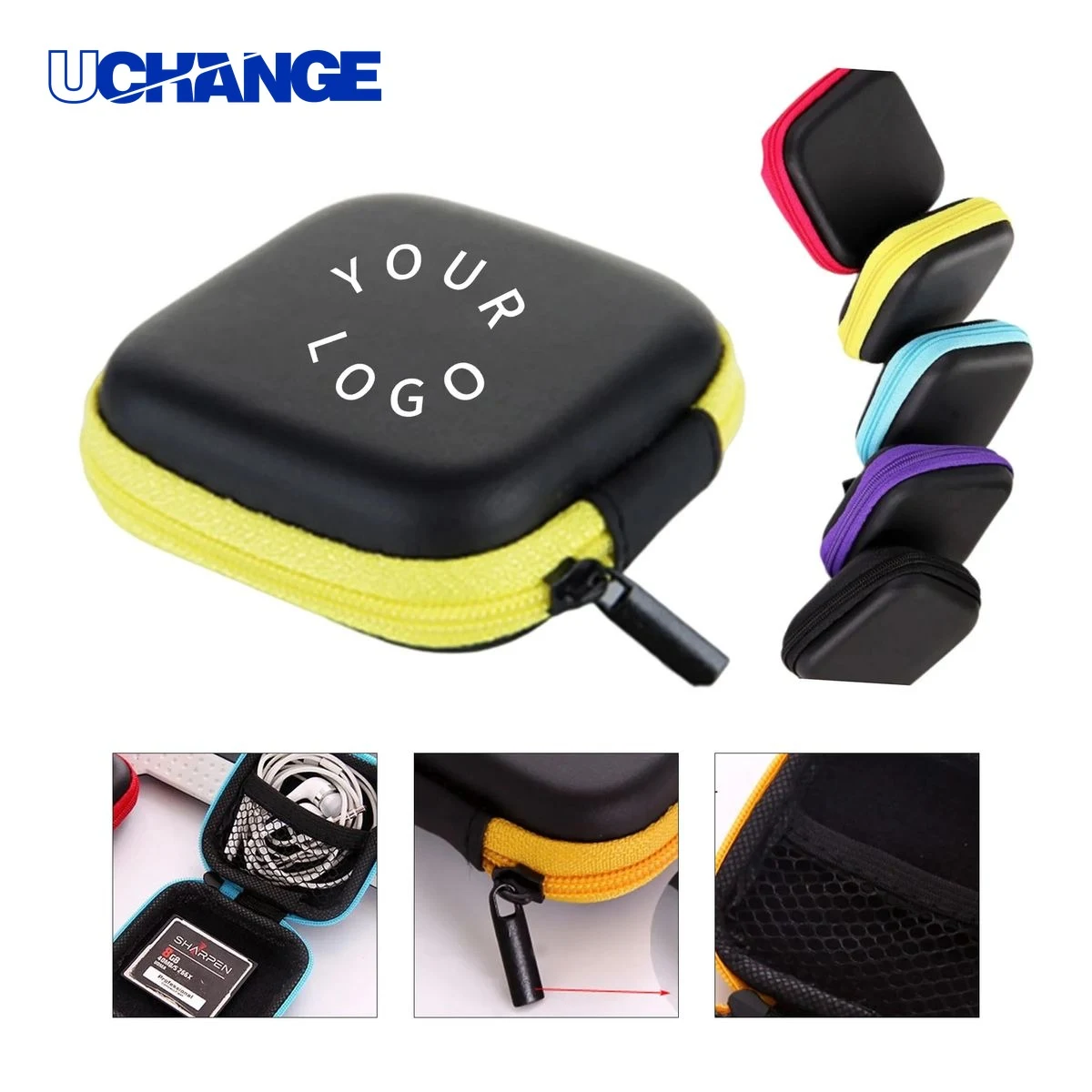 EVA Earphone Storage Case Organizer 1
