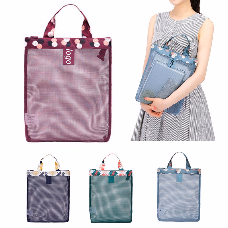 Foldable Women's Beach Mesh Shoulder Bag