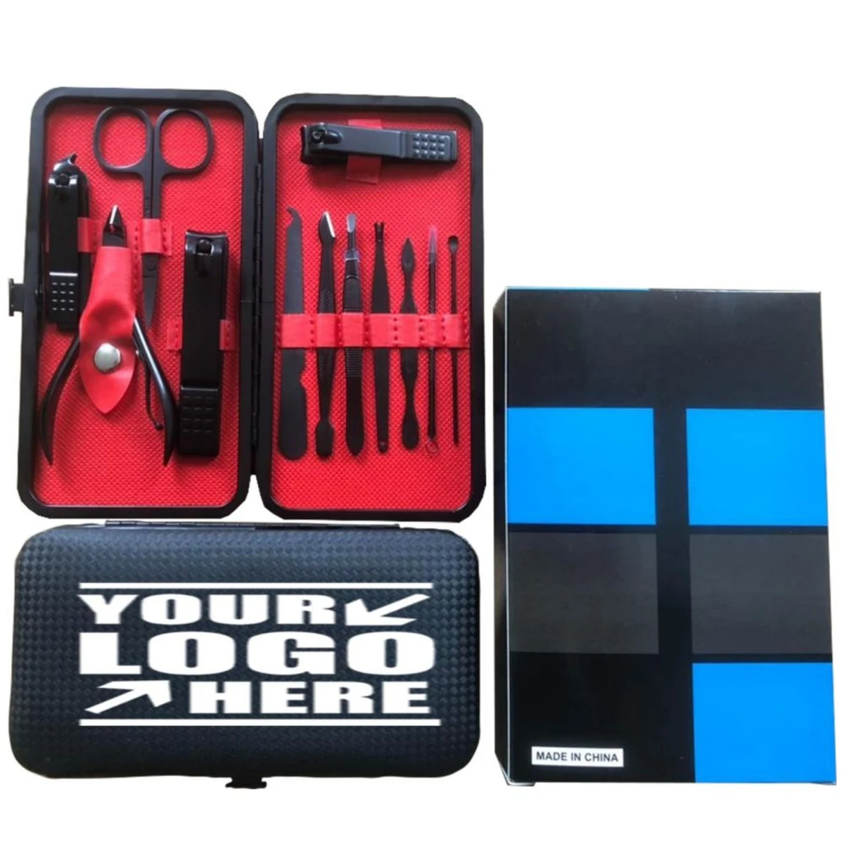 12 Pcs Stainless Steel Manicure Set 1