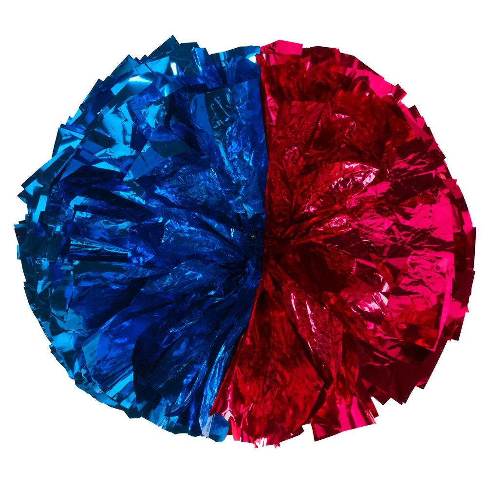 Custom Metallic Super Wide Pom - Half & Half Style 1
