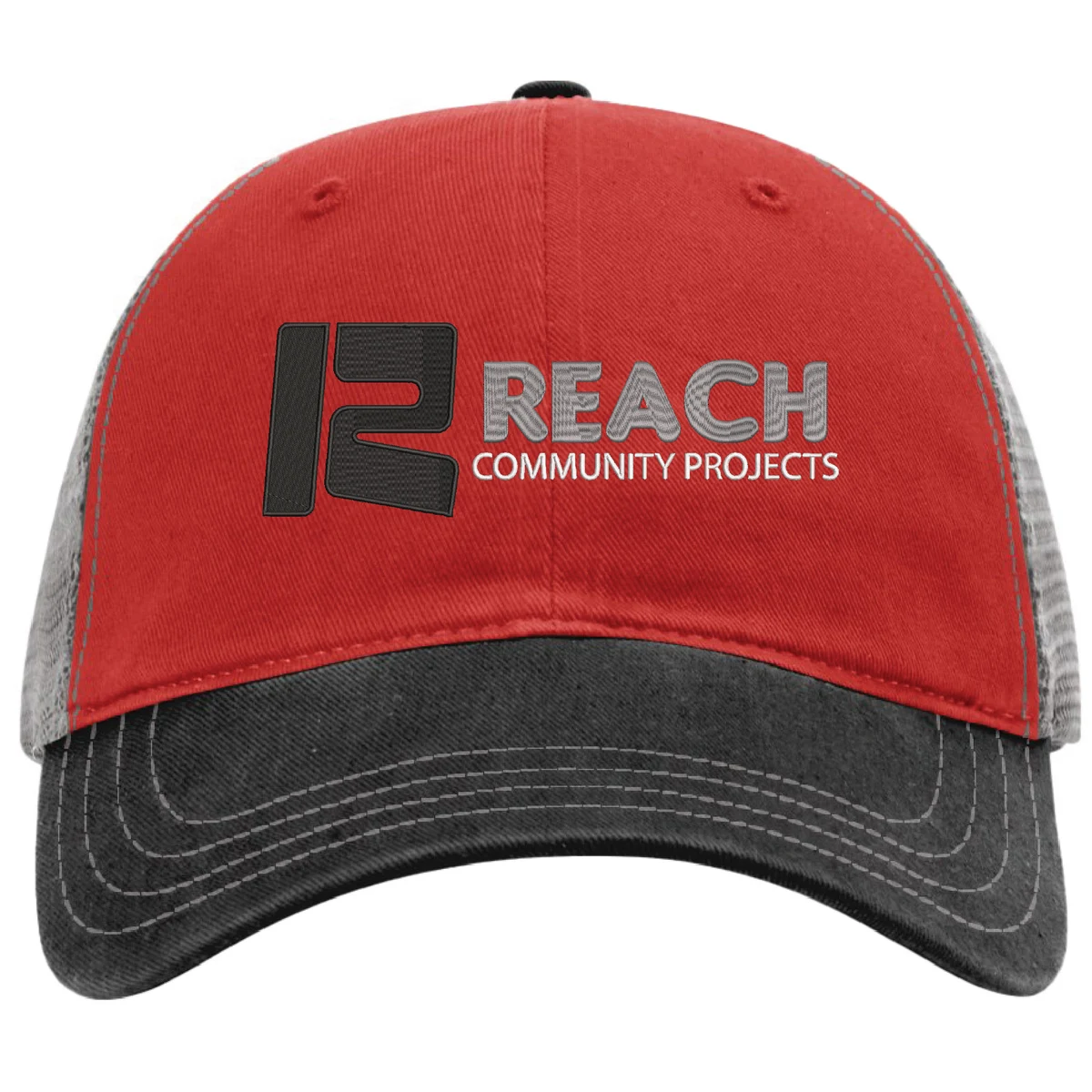 Richardson Garment Washed Snapback Trucker Cap 1