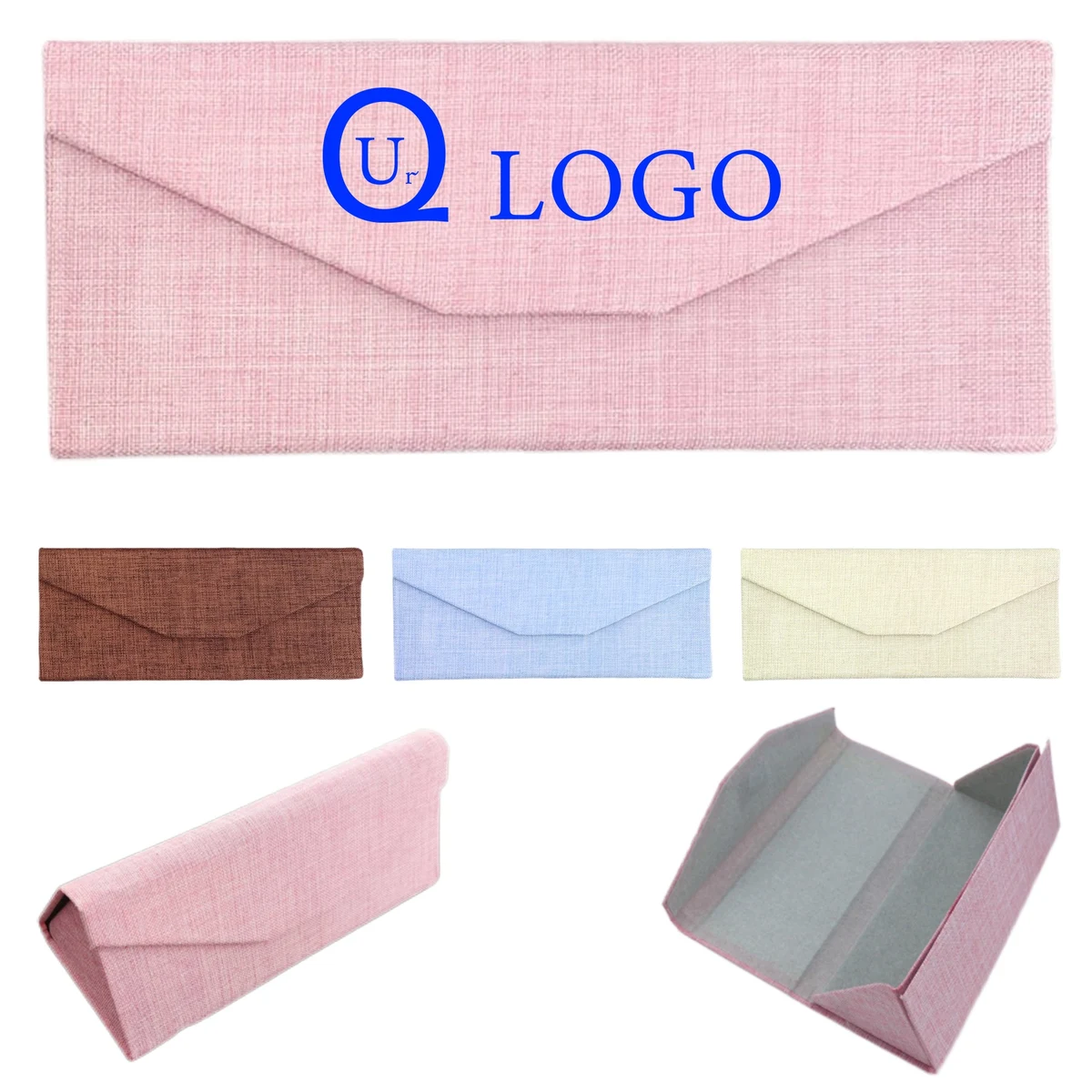 Foldable Pu Leather Sunglasses Case 1