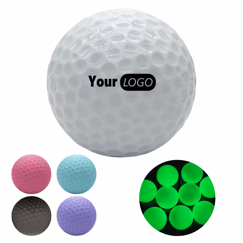 Rubber Custom Glow-In-The-Dark Golf Ball