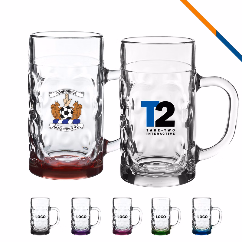 Libbey Bisant Beer Mugs - 40.5 OZ.